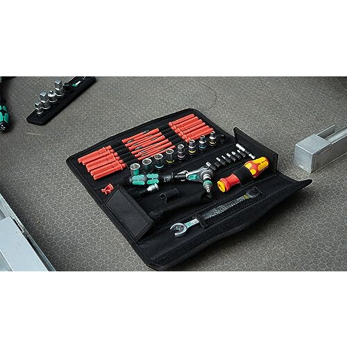 Wera Wera 135926 Kraftform Kompakt W1 Maintenance Kit, Silver 2