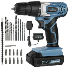 C P CHANTPOWER Cordless Drill Set, 20V Electric Po