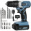 C P CHANTPOWER Cordless Drill Set, 20V Electric Power Drill Driver wit 1