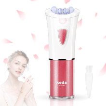 Glabrouse Skin Epilator-Epilators Hair Removal for Face with LED Light,Wireless Facial epilator for Women