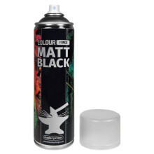 COLOUR FORGE Matt Black Spray (500ml)