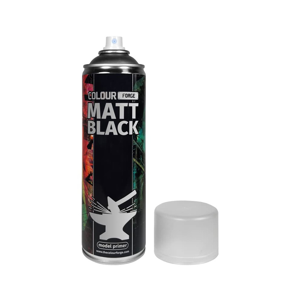 Colour Forge Black Matt Spray (500Ml)
