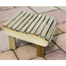 Zest4Leisure Lily Foot Stool - FSC Certified Pressure Treated Wood