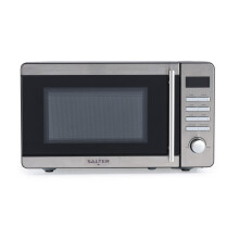 Salter EK5746 20 Litre Digital Microwave ? 60-Minute Timer, Defrost Function, 27cm Turntable, Even Cooking, Time/Weight Controls, Instant Start, 45.1