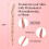 Kitsch Dermaplaning Tool for Women Face, 6 pc (Assorted Cherry Blossom) 3