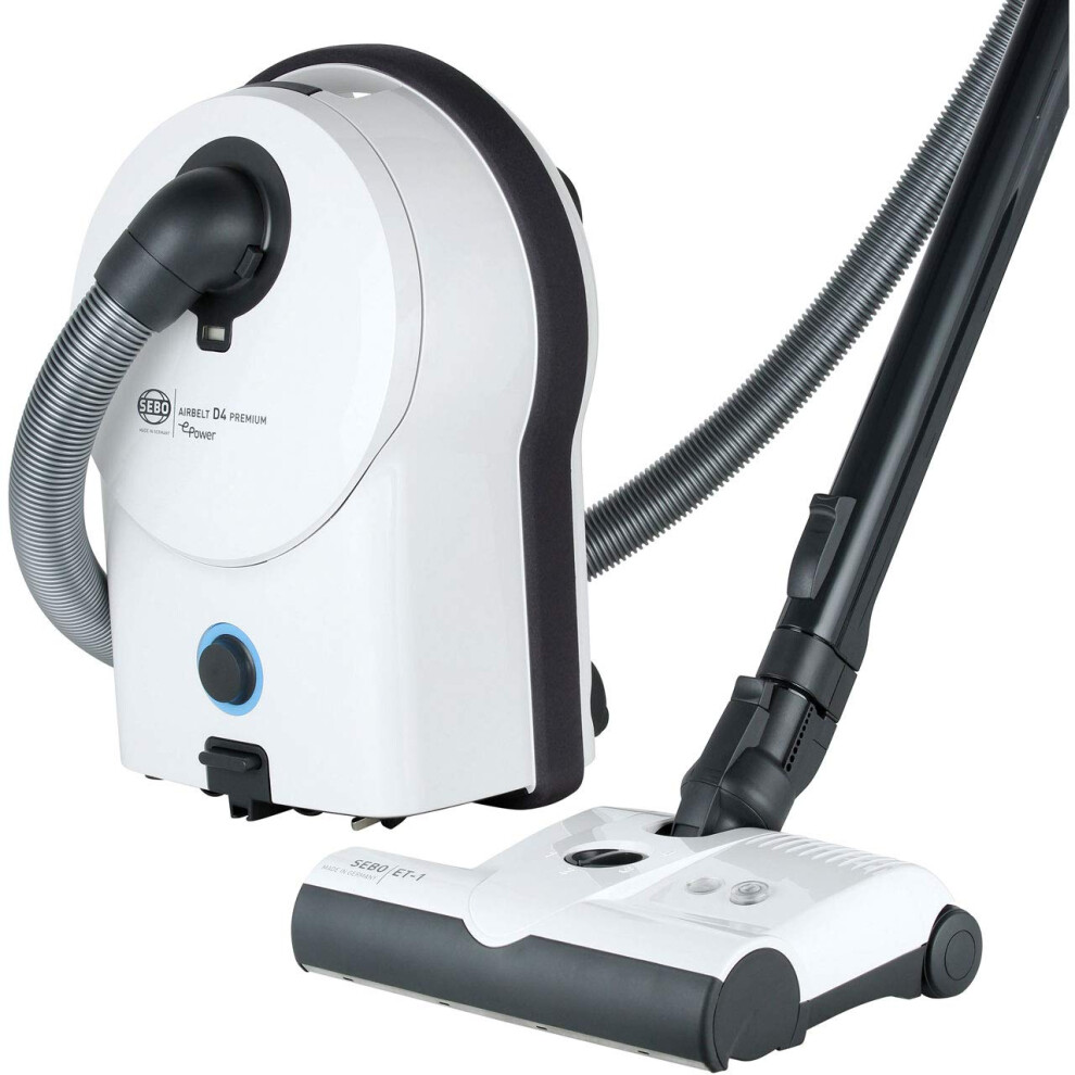 Sebo 90951Gb Airbelt D4 Premium Epower, Arctic White, 37.0 Cm*25.0 Cm*49.0 Cm