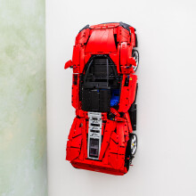 Brickify Wall Mount Hook Compatible with Lego Ferrari Daytona SP3 42143 ? Secure Display for Technic Model Kits - Car NOT Included
