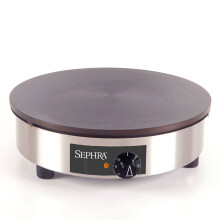 Sephra Commercial Electric Crepe Maker With 400mm Cast Iron Plates