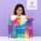 Connetix Magnetic Tiles Glitter Castle Pack, 48 Pieces 5