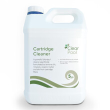 ClearPool Cartridge Cleaner 5L - Hot Tubs, Swimming Pools and Spas Pleated Filters