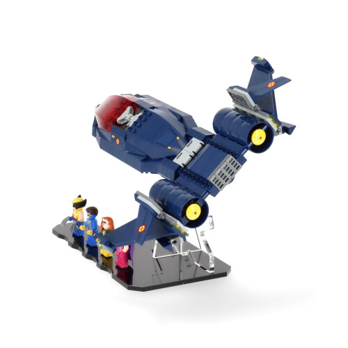 Display Stand compatible with Lego 76281 X-Men X-Jet 1