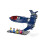 Display Stand compatible with Lego 76281 X-Men X-Jet 5