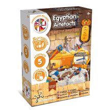 Science4you Egyptian Dig Kit for Kids ? Learn About Ancient Egypt with This Dig Kit, Do a Historical Excavation & Discover All 5 Egyptian Statues, an
