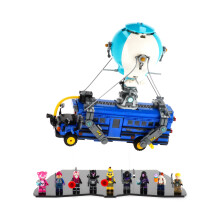 UNIQUEDISPLAY Display Stand for LEGO Fortnite 77073 Battle Bus