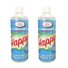 Happy Hot Tubs Spa Surface Cleaner Hot Tub Tubs REMOVE OIL & SCUM LINE (2 Litre)