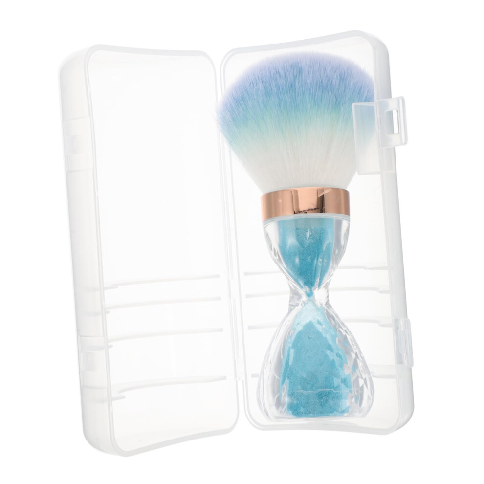 Nail Dust Brush for Nail Art and Makeup Cleaning with Soft Gentle Bristles Fluffy Powder Remover