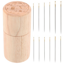 2 Sets Portable Needle Holder Storage Tube For Household Sewing Supply