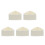 5Pcs Practical Triangle Rice Ball Mold Maker Beige PP Sushi DIY Gadget 7
