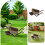 8 Pcs Mini Wheelbarrow Model For Micro Landscape House Decoration 7