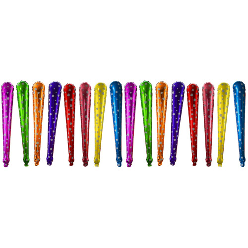 40 Pcs Inflatable Stick Handheld Wand Child 2