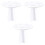 3 Pcs Makeup Brush Drying Rack 14 Holes White Holder Stand 4