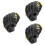 3 Pcs Baseball Glove Hand Throw Men'S Pu Man 6