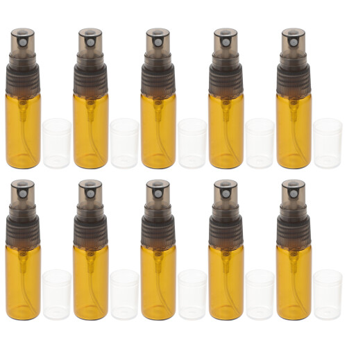 20 Pcs Empty Spray Bottle Transparent Refillable Container Travel