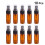 20 Pcs Empty Spray Bottle Transparent Refillable Container Travel 9