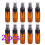 20 Pcs Empty Spray Bottle Transparent Refillable Container Travel 10