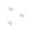 3 Sets Acrylic Transparent Eyebrow Ruler For Brow Mapping And Shaping 8