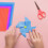 400 Sheets Origami Iridescent Glitter Craft Paper 5