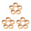 15 Pcs Unfinished Wooden Bangles for Jewelry Making Craft Projects 7