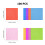 400 Sheets Origami Iridescent Glitter Craft Paper 2