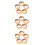 15 Pcs Unfinished Wooden Bangles for Jewelry Making Craft Projects 8