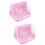 2St Roze Babyfles Bewaarcontainer Met En Aftapbak Van PP 7