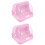 2St Roze Babyfles Bewaarcontainer Met En Aftapbak Van PP 5