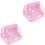 2St Roze Babyfles Bewaarcontainer Met En Aftapbak Van PP 3
