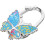 4Pcs Assorted Color Alloy Purse Hanger Handbag Hook for Table Use 2