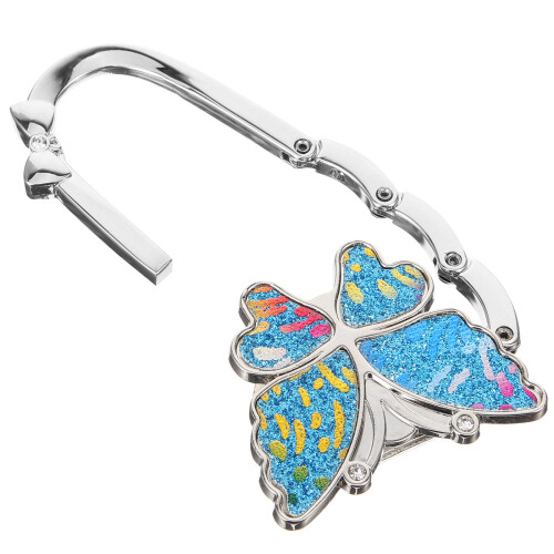 4Pcs Assorted Color Alloy Purse Hanger Handbag Hook for Table Use 2