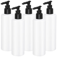 20Stk Kunststoff Pumpflaschen Weiß Leer Für Reisen Und Kosmetik