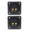 4 Pcs Loudspeaker Terminal 2-Way Connector Replacement Parts 1