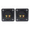 4 Pcs Loudspeaker Terminal 2-Way Connector Replacement Parts 10