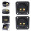 4 Pcs Loudspeaker Terminal 2-Way Connector Replacement Parts 7
