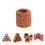 40 Pcs Water Plant Fixed Ring Pottery Gravity Ring Fish Tank Landscape 9