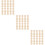 30 Pcs Unpainted Wooden Peg Dolls Craft Set 11