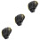 3 Pcs Baseball Glove Hand Throw Men'S Pu Man 5