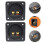 4 Pcs Loudspeaker Terminal 2-Way Connector Replacement Parts 9