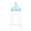 Baby Headband Holder Organizer Soft -Blue for Home Use 1