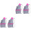 15pcs Shoe Hanger Storage Boot Inserts Shape Holders Shoe Form Inserts For Display Rack 8