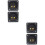 4 Pcs Loudspeaker Terminal 2-Way Connector Replacement Parts 5